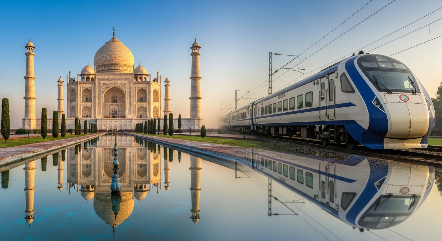 Taj Mahal Tours by Train
