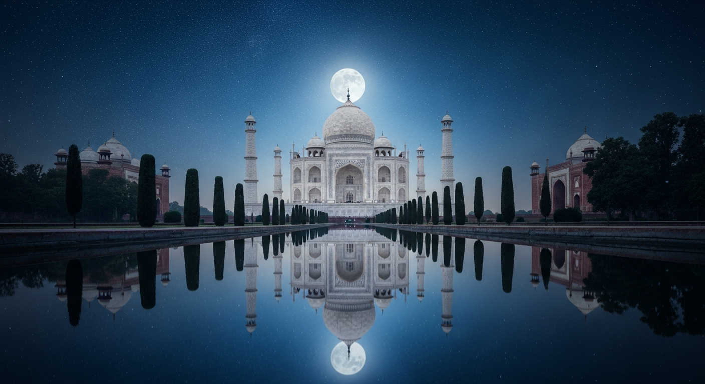 Taj Mahal Moonlight & Night Tours