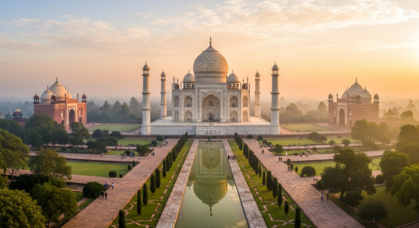 Taj Mahal & Agra Fort Combo Tours